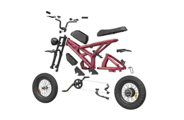 Trehjulede scootere for voksne til salgs engrospris